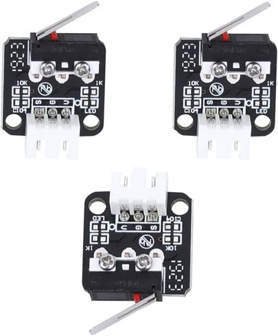 جزء طابعة ثلاثية الأبعاد من Creality Official Limit Switch End Stop 3PCS متوافق مع طابعة Ender 3 / Ender 3 Pro/Ender 3 V2 / Ender 5 Series/CR-10 Series ثلاثية الأبعاد in Saudi Arabia