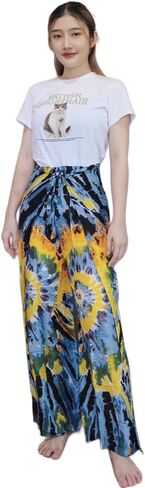 Women's Harem Pants, High Waist Yoga Boho Trousers tie up Pants in Saudi Arabia