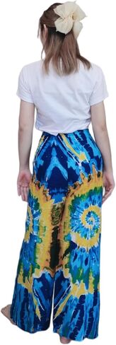 Women's Harem Pants, High Waist Yoga Boho Trousers tie up Pants in Saudi Arabia