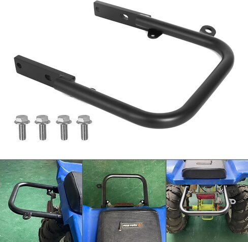 Alpha Rider Aluminum Rear Wide Grab Bar Bumper Compatible with Yamaha Blaster200 YFS200 1988-2006，ATV Rear Grab Bar Bumper Grab Bar Racing Handle Bumper Bracket Bumper Silvery in Saudi Arabia