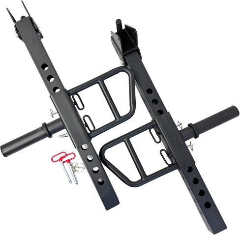 HulkFit Pro Series 2.35" x 2.35" Power Cage & Squat Rack for Home & Garage Gym - Accessories & Attachments in Kuwait