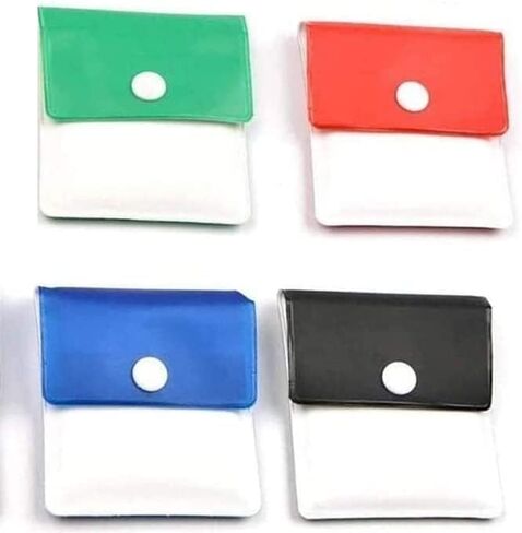 4 قطع من أكياس سجائر الجيب - مقاومة للحريق من مادة PVC - خالية من الروائح - محمولة - ألوان متنوعة in Kuwait