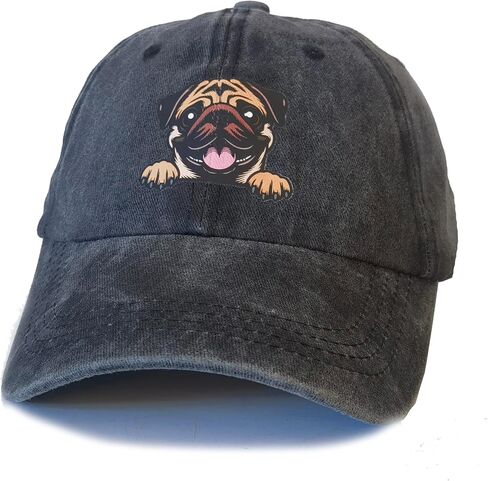 Dog Mom Hat for Women,Embroidered Washed Cotton Dog Dad Baseball Caps Snapback for Dog Lovers in Saudi Arabia