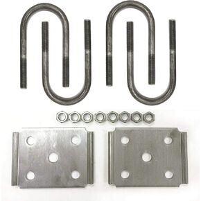New Trailer U Bolt kit for 2000lbs 1-3/4" Round Axle 4-1/4" Long 1/2" Dia -20078