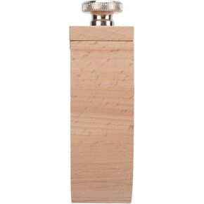 TOPINCN Beech Banding Polishing Sandpaper Holder Sanding Blocks Hand Made Leather Tools, Wooden Sanding Block Unfinished Wood Woodcrafts (Bevel)