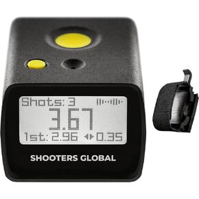 SG Timer GO | Affordable Shot Timer for Training & Dry Fire, Best Battery Life, Smart Sensor, Belt Quick Release, Bluetooth & Free Mobile app with Video Recording and More.