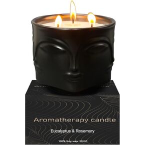 Outdoor Decorative White Large Citronella Candle, 20oz, Ceramic, Repelling Scented Candles, for Patio, Camping, Indoor in Kuwait