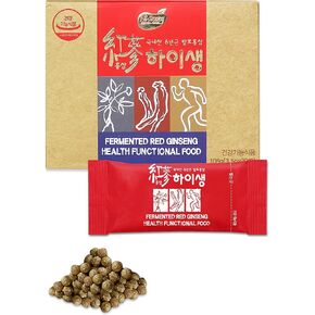 Red Ginseng Fermented Enzymes - Digestive Enzymes for Women & Men | Essential Enzymes for Digestion Fiber Supplement | Digestive Enzyme Supplements (30 Packets)