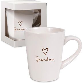 كأس الجدة من Pavilion Gift Company Stoneware 19561، 15 أونصة، كريمي