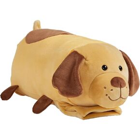 Buddy on The Go - from The Makers of Pillow Pets - Buddy Puppy - Stuffed Animal Plush