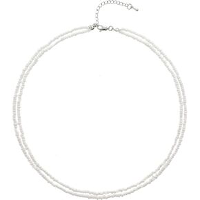 BABEYOND Round Imitation Pearl Necklace Wedding Pearl Necklace for Brides