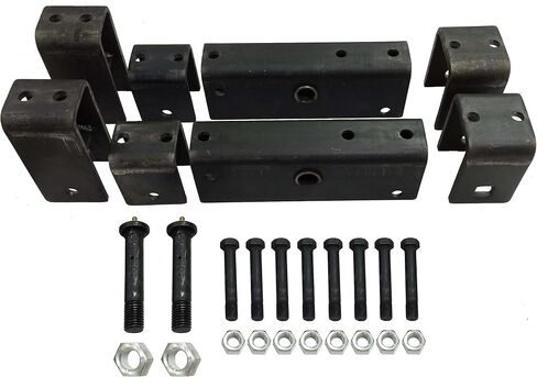 New Trailer U Bolt kit for 2000lbs 1-3/4" Round Axle 4-1/4" Long 1/2" Dia -20078 in Saudi Arabia