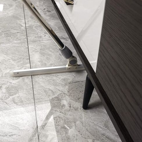 Rubber Magic Broom Sweeper, Multifunction Magic Broom, Floor Squeegee Broom with 55" Long Handle, Household Squeegee Broom for Floor Cleaning, Bathroom, pet Hair, Window,Kitchen Broom Head(19.7") in Saudi Arabia