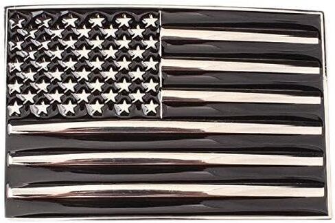 Oyster-Buckle USA Flag Color/Black/Blue Line Belt Buckle in Saudi Arabia