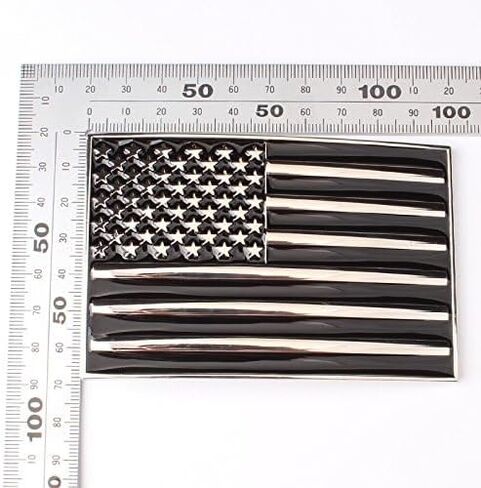 Oyster-Buckle USA Flag Color/Black/Blue Line Belt Buckle in Saudi Arabia