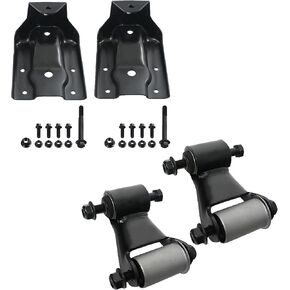 BST BSSP 2 قطعة مجموعة دعامات شماعات أوراق الربيع الخلفية متوافقة مع 1999-2015 Chevy Silverado 1500 GMC Sierra 1500 722-032 in Kuwait