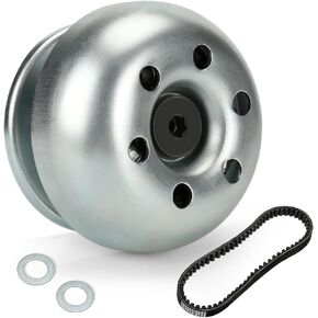 FVRITO Super 30 Series Torque Converter Driver Clutch for Predator 212cc 196cc 224cc Ghost 6.5hp Hemi Coleman CT200U BT200X Mini Bike CT200U-EX Baja Warior Manco KT196 Go Kart Honda Small Engines