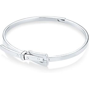 Good Luck Horseshoe Bangle Equestrian Bracelet For Women Graduation Gift Cubic Zirconia CZ Pave 925 Sterling Silver