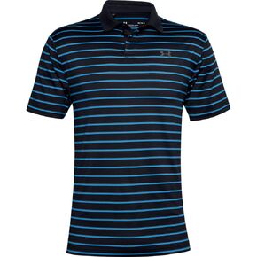 Under Armour Men's Performance 2.0 Novelty Golf Polo , Steel (036)/Pitch Gray , Medium