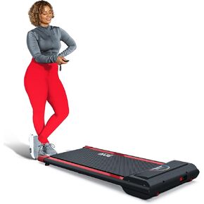REVO Walking Pad Treadmill for Home with Remote | Portable Under Desk Treadmills with 0.5-4mph Speed Range | 300lbs Max Weight & 6ft 6in Max Height | Backed by 2 Year Promise