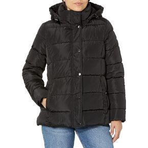 Tommy Hilfiger Women's Zip Up Short Puffer Jacket