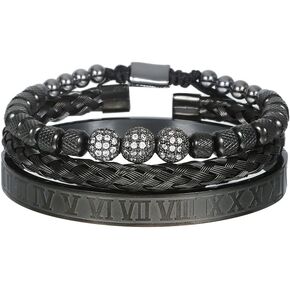 RINTOLER Stainless Steel Bangle Bracelets for Women-18K Plated Gold Bangles Grave Bible Lord's Prayers Bracelets for Girls.