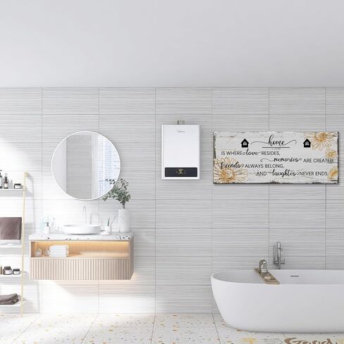 Vefacaiyo Home Is Where Love Resides Sign Canvas جدار الفن الطباعة، 40 "× 16" علامات اقتباسات ملهمة اللوحة الفنية مؤطرة خشبية لتعليق غرفة النوم مدخل غرفة المعيشة ديكور جدار المنزل in Saudi Arabia