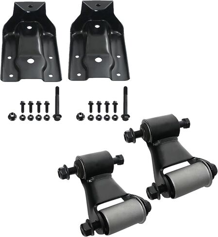 BST BSSP 2 قطعة مجموعة دعامات شماعات أوراق الربيع الخلفية متوافقة مع 1999-2015 Chevy Silverado 1500 GMC Sierra 1500 722-032 in Kuwait