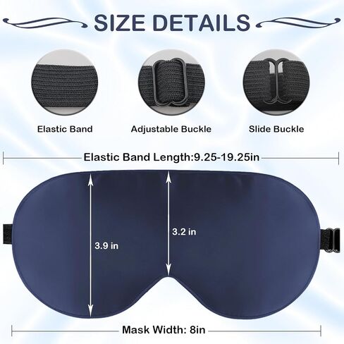 Sleep Mask, Zero Pressure Silk Eye Masks with Adjustable Strap for Sleep, eWish Eye Sleep Shade Cover, Blocks Light for Women and Men (Pink) in Saudi Arabia