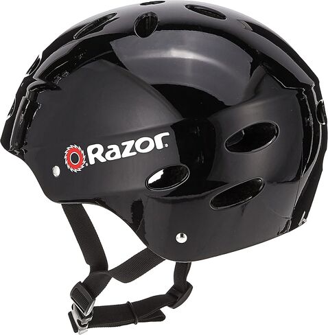 سكوتر Razor A5 DLX Kick للأطفال من عمر 8 سنوات فما فوق - عجلات يوريتان مقاس 8 بوصات، قابلة للطي، ومقاود مضادة للخشخشة، للراكبين حتى وزن 220 رطلًا in Saudi Arabia