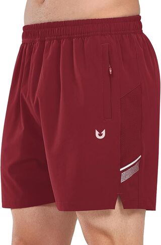 NORTHYARD Men's 5" Athletic Running Shorts Quick Dry Lightweight with Zip Pockets Gym Workout Active in Saudi Arabia