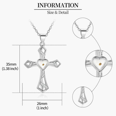 Mountain Mustard Seed Necklace Sterling Silver Faith Can Move Mountains Mustard Seed Mountains Pendant Nature Necklace Viking Jewelry for Women Men Girls Skiers, Hikers, Campers, Climbers and Nature Lovers in Saudi Arabia