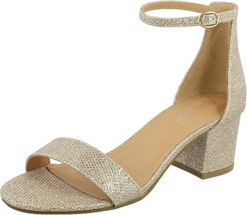 TOP Moda TRENDSup Women Stylish Heels Ankle Straps and Zipper Closure Open Toes Sandals With Medium Block Heels in Saudi Arabia