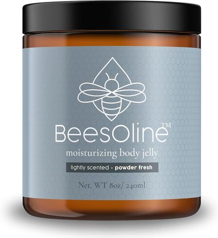 Multi-Purpose Organic Moisturizer Powder Fresh Scent-PETROLEUM FREE, Soothes dry cracked itchy skin, protectant beeswax, promotes healing, reduces stretch marks,1-8oz jar… in Saudi Arabia