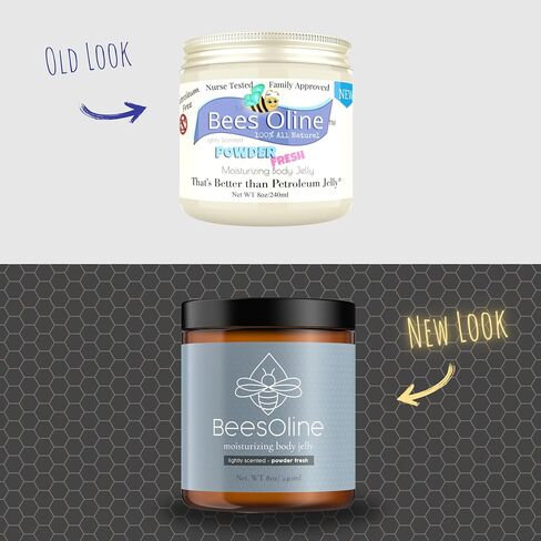 Multi-Purpose Organic Moisturizer Powder Fresh Scent-PETROLEUM FREE, Soothes dry cracked itchy skin, protectant beeswax, promotes healing, reduces stretch marks,1-8oz jar… in Saudi Arabia