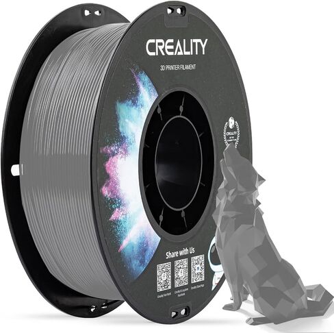 CREALITY Ender PLA + خيوط 1.75 مم، خيوط PLA Pro للطابعة ثلاثية الأبعاد ملفوفة بدقة، بكرة 1 كجم (2.2 رطل)، دقة الأبعاد +/- 0.03 مم، تناسب معظم طابعات FDM ثلاثية الأبعاد، أبيض in Kuwait