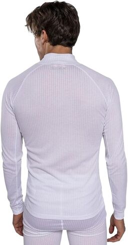 قميص رجالي من Swix Racex بنصف سحاب ومقاوم للرياح وسريع الجفاف وقصة ضيقة وأكمام طويلة in Kuwait