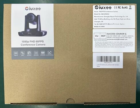 كاميرا غرفة اجتماعات تكبير بصري 12X USB3.0 HDMI PTZ كاميرا 1080P 60FPS زاوية واسعة لمؤتمر الفيديو والكنيسة والبث المباشر والاجتماعات التعليمية تعمل مع Zoom Skype Teams OBS YouTube in Kuwait
