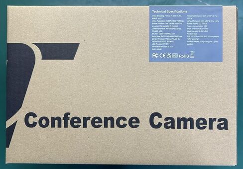 كاميرا غرفة اجتماعات تكبير بصري 12X USB3.0 HDMI PTZ كاميرا 1080P 60FPS زاوية واسعة لمؤتمر الفيديو والكنيسة والبث المباشر والاجتماعات التعليمية تعمل مع Zoom Skype Teams OBS YouTube in Kuwait