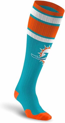 For Bare Feet NFL Adult Knee High-Performance Socks, Unisex Design, Recovery Wellness Exercise Accessory in Saudi Arabia