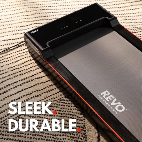 جهاز سير للمشي من ريفو للمنزل مع جهاز تحكم عن بعد | أجهزة المشي المحمولة تحت المكتب بنطاق سرعة يتراوح من 0.5 إلى 4 ميل في الساعة | أقصى وزن 300 رطل وأقصى ارتفاع 6 أقدام و6 بوصات | مدعومة بوعد لمدة عامين in Kuwait