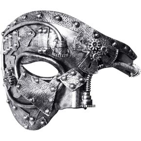 Coddsmz Masquerade Mask Steampunk Phantom of The Opera Mechanical Venetian Party Mask