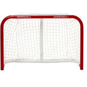 Winnwell Proform Regulation Size Hockey Net - Heavy Duty Ice Hockey Goal - Indoor & Outdoor Sports Net Goalie - Backstop Practice Net for Street, Field, Pond & Rink