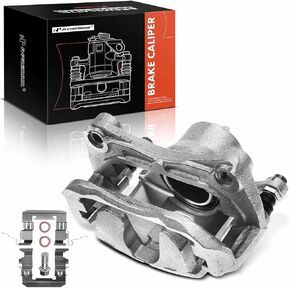 A-Premium Disc Brake Caliper Assembly with Bracket Compatible with Select Nissan Models - Altima, Sentra 2007-2010 - Front Left Driver Side