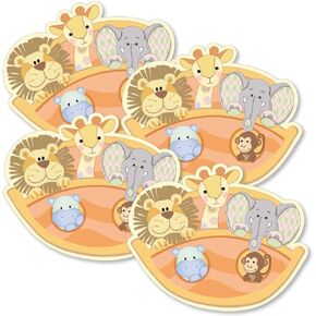 Big Dot of Happiness Noah's Ark - Decorations DIY Baby Shower Party Essentials - Set of 20