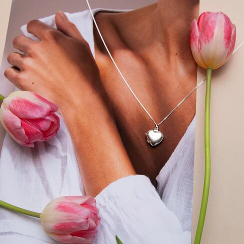 توسكانا فضة المرأة الاسترليني فضة القلب قلادة/قلادة المنجد in Kuwait