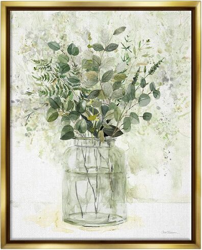 Stupell Industries Varied Herbal Botanical Arrangement Floating Framed Wall Art, Design by Carol Robinson in Saudi Arabia