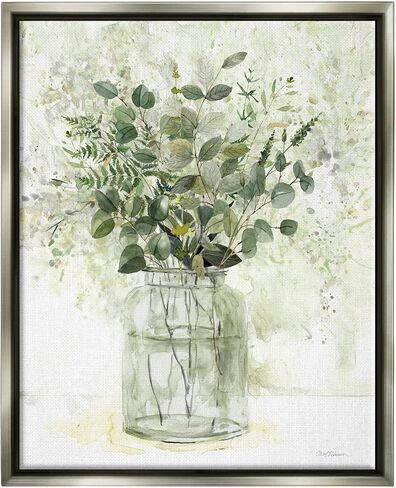 Stupell Industries Varied Herbal Botanical Arrangement Floating Framed Wall Art, Design by Carol Robinson in Saudi Arabia