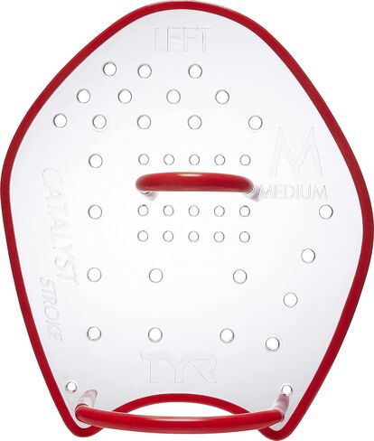 TYR mens CATALYST TRAINING PADDLES, S - Yellow, Small US in Saudi Arabia