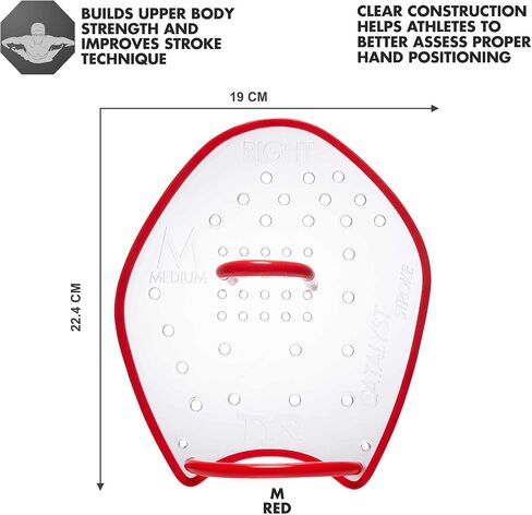 TYR mens CATALYST TRAINING PADDLES, S - Yellow, Small US in Saudi Arabia